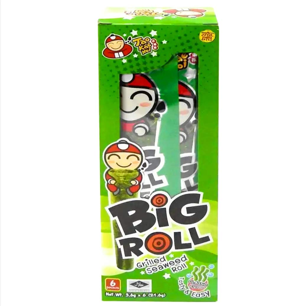 Tao Kae Noi: Big Roll Crispy Grilled Seaweed, 9 count original