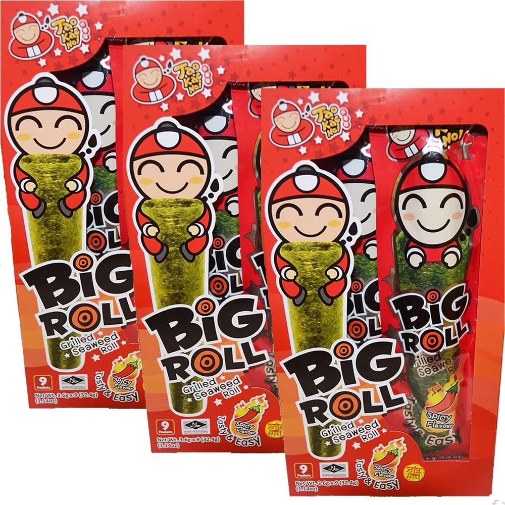 Big Roll Grilled Seaweed Roll (BBQ, 3 BOX)