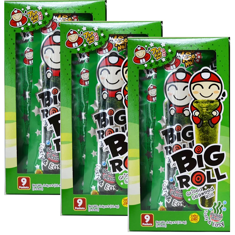 Big Roll Grilled Seaweed Roll (BBQ, 3 BOX)