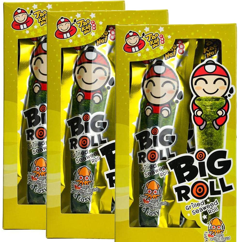 Big Roll Grilled Seaweed Roll (BBQ, 3 BOX)