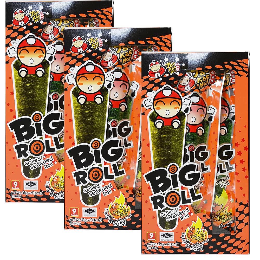 Big Roll Grilled Seaweed Roll (BBQ, 3 BOX)