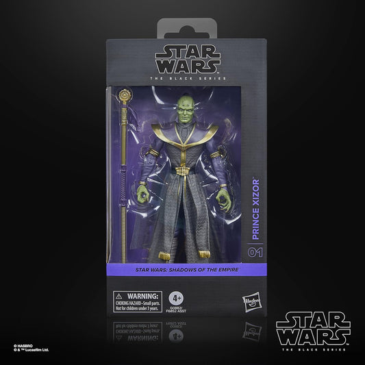 STAR WARS The Black Series Prince Xizor, Shadows of The Empire Premium Collectible 6 Inch Action Figure - Sari X Sari