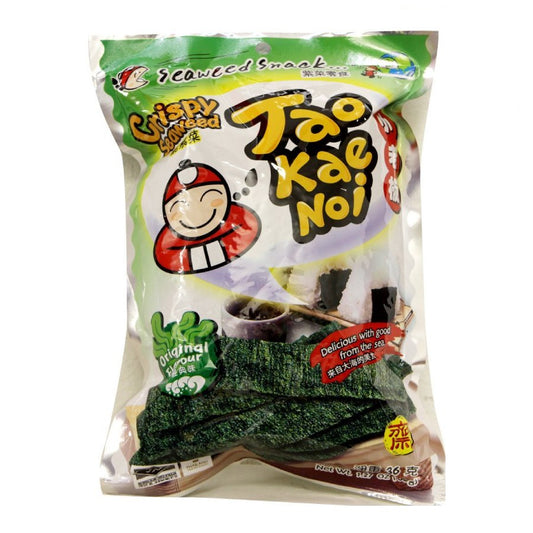 Tao Kae Noi Crispy Seaweed Hot & Spicy Flavor 32g, 3 Pack - Sari X Sari
