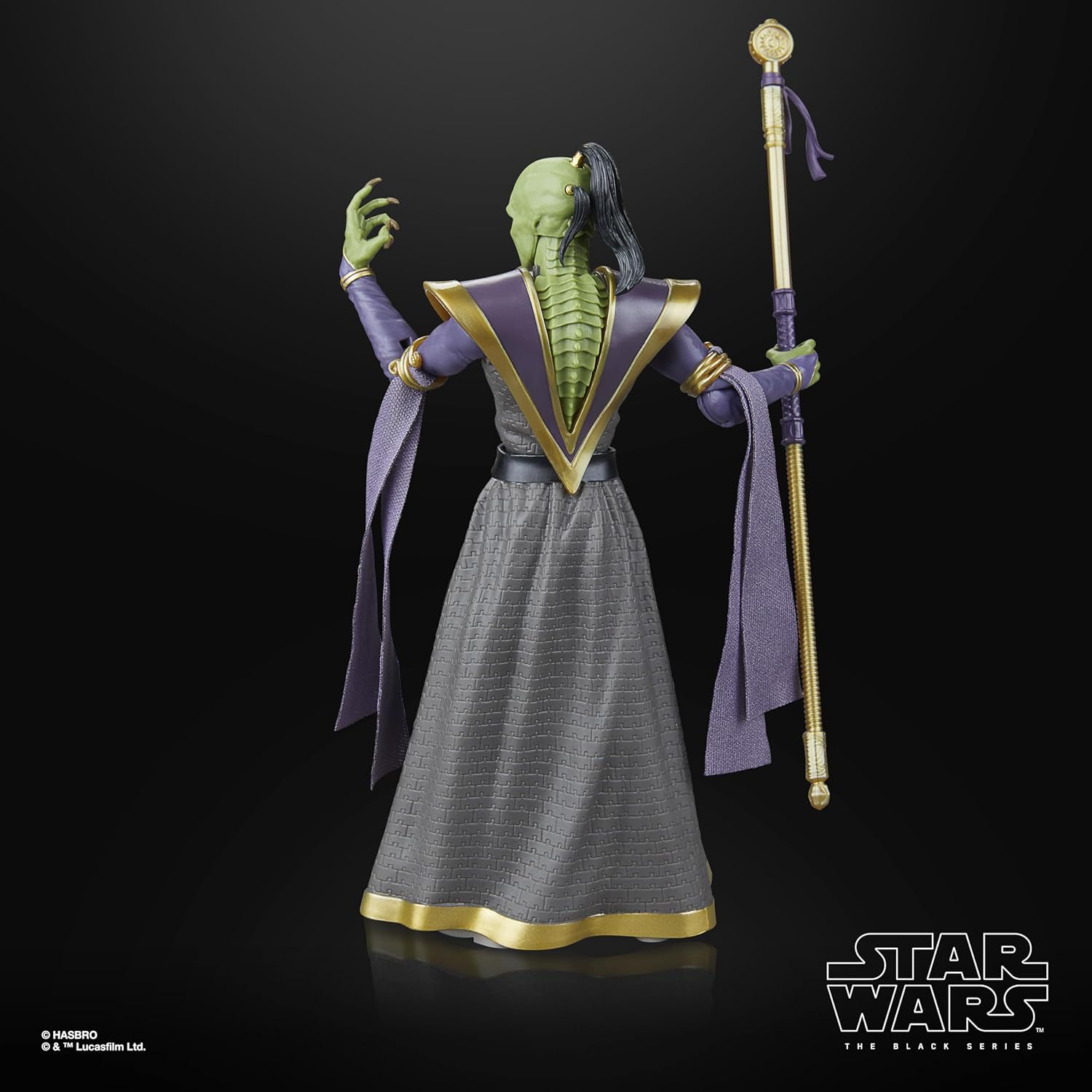 STAR WARS The Black Series Prince Xizor, Shadows of The Empire Premium Collectible 6 Inch Action Figure - Sari X Sari