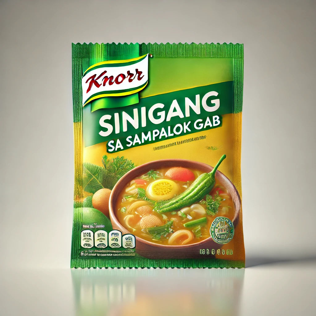 Knorr Sinigang sa Sampalok Gabi Tamarind Soup Mix with Taro 44g, 6 Pack - Sari X Sari